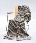Preview: Biederlack Wohn- und Kuscheldecke 'Wild Lines' 150 x 200 cm Grau